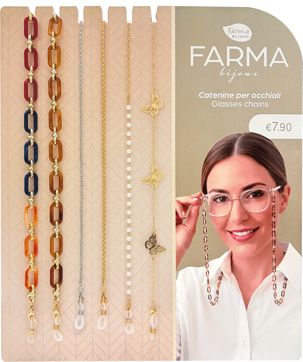 Catene per occhiali Farmabijoux